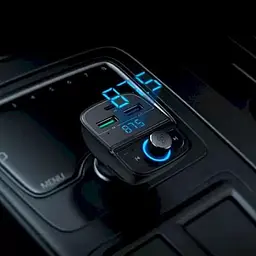 Автомобільний FM трансмітер модулятор Ugreen CD229 та зарядний пристрій для телефону - мініатюра 5