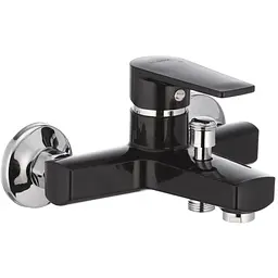 Змішувач для ванни PLAMIX Oscar-009 чорний (без шланга і лійки) (PM0027) - мініатюра 2