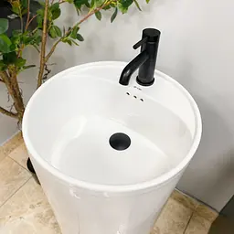 Умивальник підлоговий VBI Marsala white VBI-019010, Білий - мініатюра 5