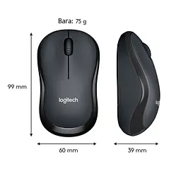 Мишка Logitech M220 Silent Grey (910-004878) - мініатюра 9