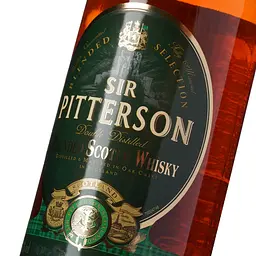 Віскі Sir Pitterson Premium 40% 1 л (3107872005397) - мініатюра 6