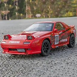 Колекційна металева модель автомобіля АвтоЕксперт Mazda RX-7 з інерцією, світлом та звуком 1:24 - мініатюра 7