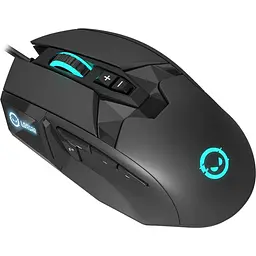 Миша Lorgar Stricter 579 RGB LCD USB Black (LRG-GMS579) - мініатюра 2