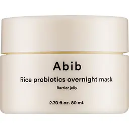 Маска для обличчя Abib Rice Probiotics Overnight Mask Barrier Jelly 80 мл (8809750460940) - мініатюра 1