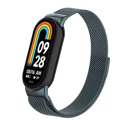 Ремінець ArmorStandart Milanese Magnetic для Xiaomi Smart Band 10/9/8 Titanium Grey (ARM86893)