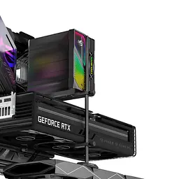 Підставка для відеокарти Coolmoon GH-260 Black (GH260 Black) - мініатюра 6
