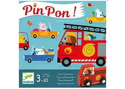 Настільна гра Djeco Пожежники (Pin Pon!) (DJ08571) - мініатюра 2