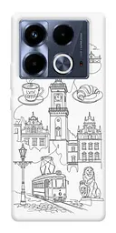 TPU чохол Demsky Lviv spirit для Infinix Note 40 4G