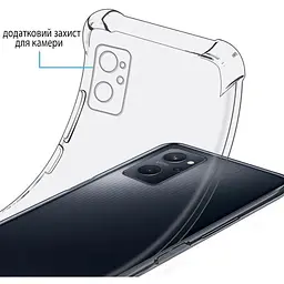 Панель BeCover Anti-Shock для Realme 9i Clear (708924) - мініатюра 2