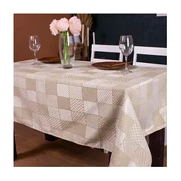 Скатертина MirSon Жакард №301 Jacquard Olive 200x280 см (2200006739203)