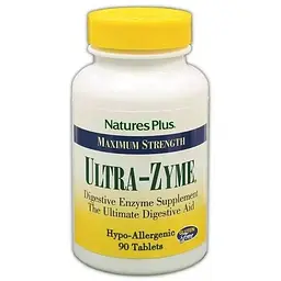 Комплекс для поліпшення травлення NaturesPlus Ultra-Zyme 90 таблеток