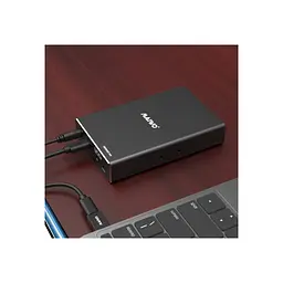 Кишеня зовнішня Maiwo 2*HDD 2.5" SATA/SSD up to 9.5mm USB3.1 GEN2 Type-C, RAID 0,1 (K25272C) - мініатюра 4