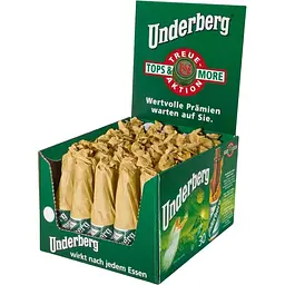 Уцінка. Настоянка Underberg Bitter 44% 0.6 л (30 шт. х 0.02 л)  - мініатюра 3