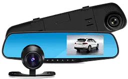 Дзеркало відеореєстратор з камерою заднього виду Vehicle Blackbox DVR Full HD 3.5 дюймів Оригінал - мініатюра 3