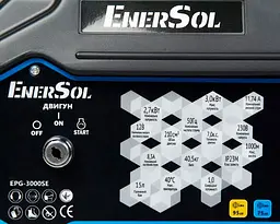 Генератор бензиновий EnerSol EPG-3000SE 3.0 kW [90601] - мініатюра 8