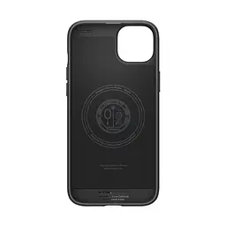 Чехол Spigen Mag Armor MagSafe для iPhone 15 Plus Matte Black (ACS06671) + защитное стекло - мініатюра 3