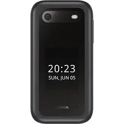 Телефон кнопковий Nokia 2660 Flip DS чорний - мініатюра 4