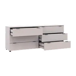 Комод Doros Рон 9 Кашемір 6 Шухлядок 160х38х62 (41516174) - мініатюра 6