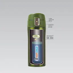 Термокухоль Maestro MR-1641-32-Green 320 мл зелений - мініатюра 4