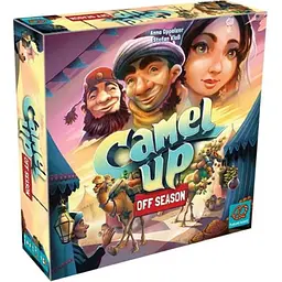 Настільна гра Plan B Games Верблюди, вперед. У міжсезонні (Camel Up: Off Season) (англ.) + QR-код на укр. правила (PZE20090EN)