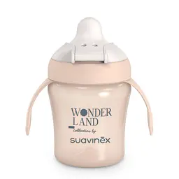 Чашка з носиком Suavinex Wonderland +6 місяців 200 мл рожева (402788) - мініатюра 2