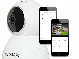 Внутрішня поворотна IP-камера відеоспостереження Overmax Camspot 3.7 Full HD WiFi - мініатюра 2