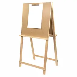 Мольберт стаціонарний Rosa Хлопушка двостороння сосна 60×85×115см мак висота полотна 53см В УПАКОВЦІ - мініатюра 3