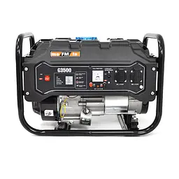 Генератор БЕНЗИНОВИЙ meFMfa G3500Е 2.8кВт (3 KVA), однофазний, 220V, 50Hz, об'єм 15л, 600х440х430, 44кг - мініатюра 4