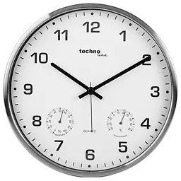 Годинник настінний Technoline WT7980 White/Silver (WT7980)