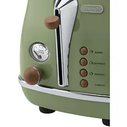 Тостер DeLonghi CTOV 2103 GR (0176129062 / 0230120038) - мініатюра 8