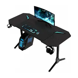 Комп'ютерний стіл GT Racer T-1211 Black (T-1211 (120x60x73) Black)