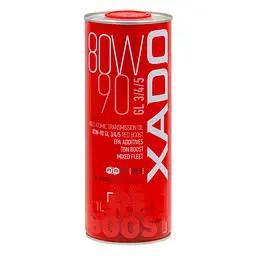 Трансмісійне масло Xado Atomic Oil Red Boost 80W-90 GL-3/4/5 1л(XA 26119)