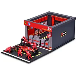 Ігровий набір Disney Doorables Bburago Формула-1 "Pit Pass Ferrari SF-24" 18-36862 (#16) - мініатюра 3
