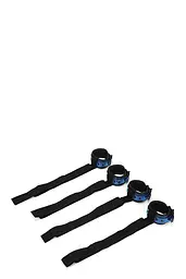 Набір БДСМ для ліжка Whipsmart Diamond Bed Restrain Kit Blue