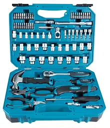 Набір інструментів (76 предметів) Makita E-10899 - мініатюра 1
