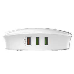 Зарядний пристрій - адаптер живлення 6 портів - Ldnio A6801 6 x USB 40W QC 3.0 150см - мініатюра 4