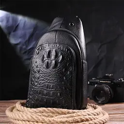 Чоловіча шкіряна сумка Vintage 17х30х8 см sum0022417 - мініатюра 7