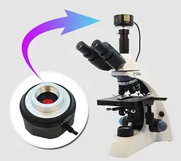 Камера цифрова Optima з адаптером окуляра 1.OX (A59.4910+A55.2001) - мініатюра 2