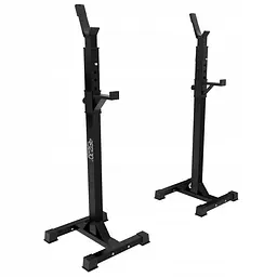 Стійки під штангу 4FIZJO регульовані, зі страховкою Black (P-5905973402651) - мініатюра 4