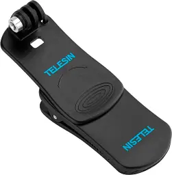 Прищіпка для екшн-камери Telesin Rotation Backpack Clip Clamp Mount (GP-JFM-003) [89301] - мініатюра 3