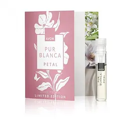 Листівка з п/зр Avon Туалетна вода Pur Blanca Petal 0,6 мл - мініатюра 1