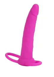 Насадка на пеніс Calexotics Dual Penetrator, 14 см (рожевий)