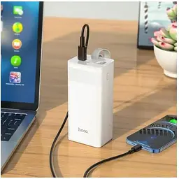 Зовнішній акумулятор Hoco J86 Powermaster 40000mAh білий 6931474759221 - мініатюра 4