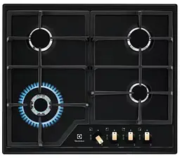 Газова варильна поверхня Electrolux KGS6436RK Чорний (6889739)