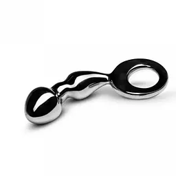 Анальний стимулятор, 13х8 см Sinner Gear Unbendable-Drang Fun Metal Anal Plug - мініатюра 4