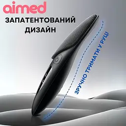 Щітка для чищення обличчя AIMED Face Massage Master колір чорний - мініатюра 3