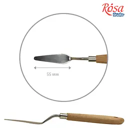 Мастихін ROSA Studio 11904 Classic (6 см, крапля) - мініатюра 1