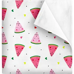 Пелюшка багаторазова Cosas непромокаюча Happywatermelon 100х120 см (Diaper_HappyWatermelon_100x120)