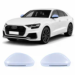 Антигравійна захисна бронеплівка за лекалами для Audi Q8 4M 2018-2023 - дзеркала