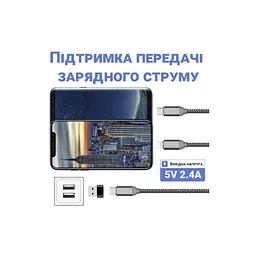 Перехідник USB-C Female to USB-A Male OTG Dynamode (DM-AD-USB-CA) - мініатюра 4
